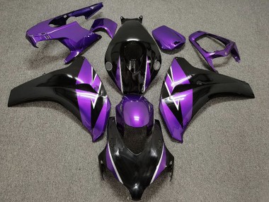 2008-2011 Honda CBR1000RR Motorcycle Fairings - Purple Glossy Black Canada