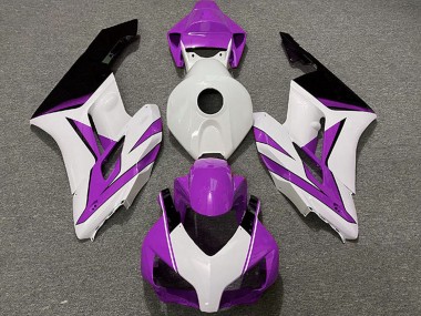 2004-2005 Honda CBR1000RR Motorcycle Fairings - White Purple Glossy Black Canada