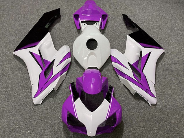 2004-2005 Honda CBR1000RR Motorcycle Fairings - White Purple Glossy Black Canada