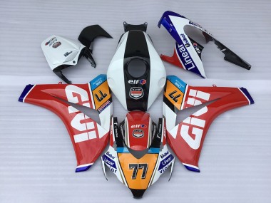 2008-2011 Honda CBR1000RR Motorcycle Fairings - White Red Blue Orange Black Elf Givi 77 Canada