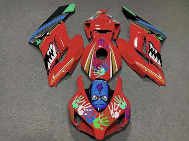 2004-2005 Honda CBR1000RR Motorcycle Fairings - Red Blue Green Black Shark Canada