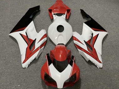 2004-2005 Honda CBR1000RR Motorcycle Fairings - White Red Glossy Black Canada