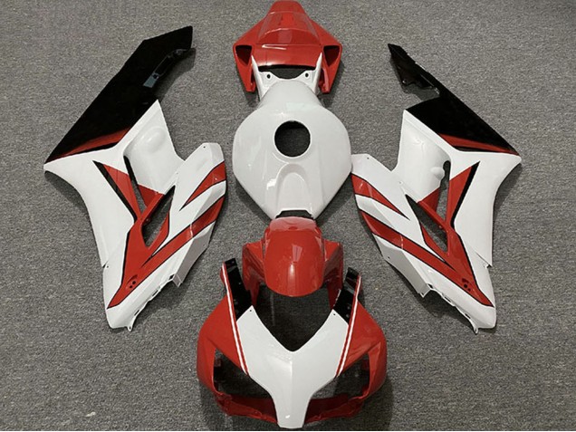 2004-2005 Honda CBR1000RR Motorcycle Fairings - White Red Glossy Black Canada