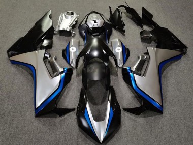 2017-2023 Honda CBR1000RR Motorcycle Fairings - Silver Blue Glossy Black Canada