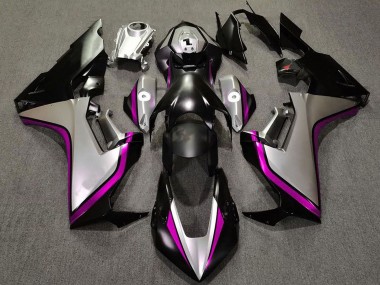 2017-2023 Honda CBR1000RR Motorcycle Fairings - Silver Pink Glossy Black Canada