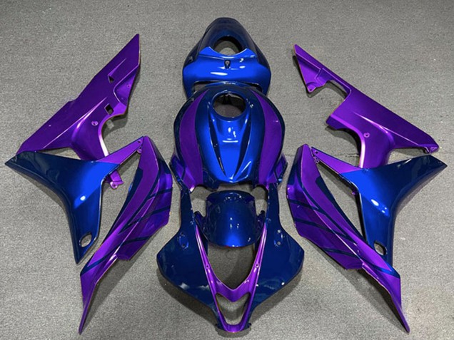 2007-2008 Honda CBR600RR Motorcycle Fairings - Blue Purple Canada