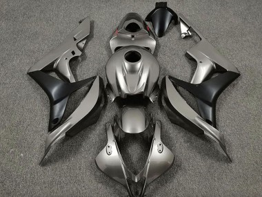 2007-2008 Honda CBR600RR Motorcycle Fairings - Silver Matte Black Canada