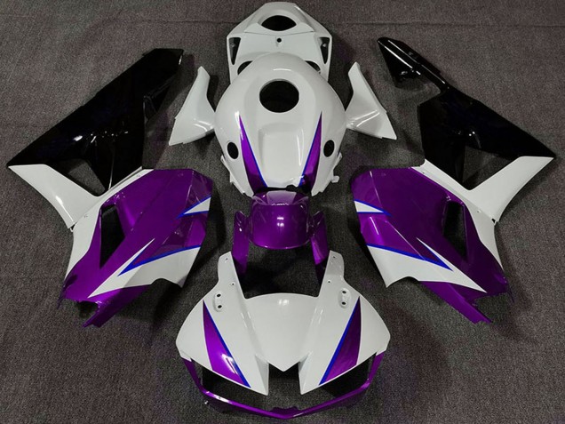 2013-2023 Honda CBR600RR Motorcycle Fairings - White Purple Blue Glossy Black Canada
