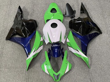 2009-2012 Honda CBR600RR Motorcycle Fairings - White Green Blue Glossy Black Canada