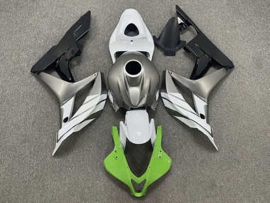 2007-2008 Honda CBR600RR Motorcycle Fairings - Silver White Green Glossy Black Canada