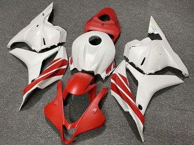 2009-2012 Honda CBR600RR Motorcycle Fairings - White Red Canada