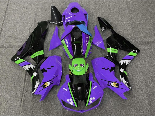 2013-2023 Honda CBR600RR Motorcycle Fairings - Purple Green Blue Glossy Black Shark Canada