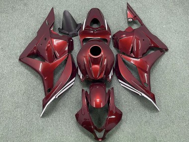 2009-2012 Honda CBR600RR Motorcycle Fairings - Maroon Red Canada