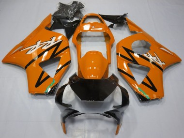 2002-2003 Honda CBR954RR Motorcycle Fairings - Orange Glossy Black Canada