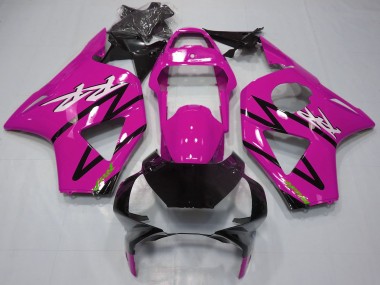 2002-2003 Honda CBR954RR Motorcycle Fairing Kits - Pink Glossy Black Canada