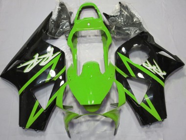 2002-2003 Honda CBR954RR Motorcycle Fairings - Plain Green Design Canada