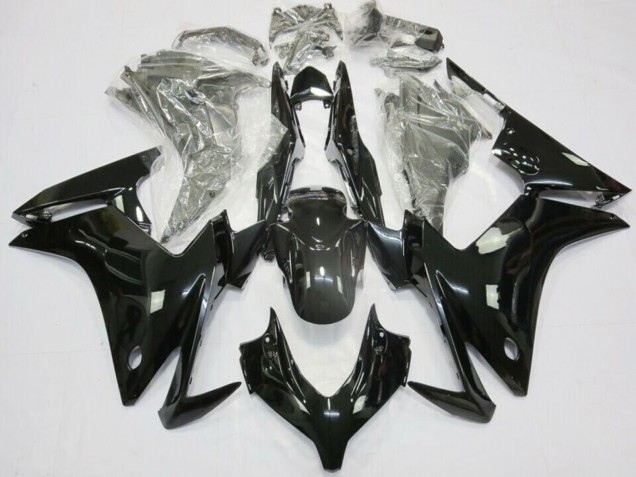 2013-2015 Honda CBR500R Motorcycle Fairings - Glossy Black Canada
