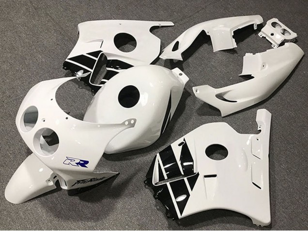 1990-1998 Honda CBR250RR Motorcycle Fairings - White Glossy Black Canada