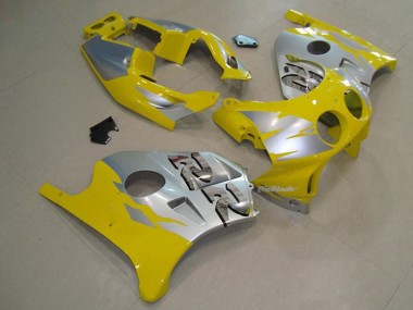 1990-1998 Honda CBR250RR Motorcycle Fairings - Silver Yellow Canada