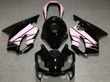 2004-2007 Honda CBR600 F4i Motorcycle Fairings - Pink Glossy Black Canada