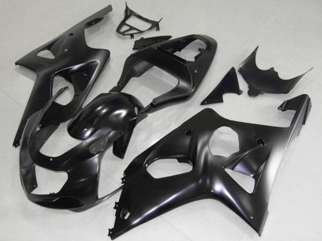 2000-2002 Suzuki GSXR 1000 Motorcycle Fairings - Matte Black Canada