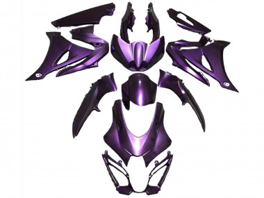 2017-2024 Suzuki GSXR 1000 Motorcycle Fairings - Matte Purple Canada