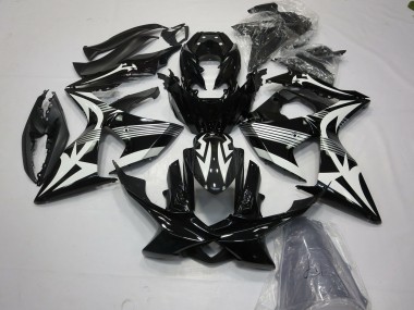 2009-2016 Suzuki GSXR 1000 Motorcycle Fairings - White Black Canada
