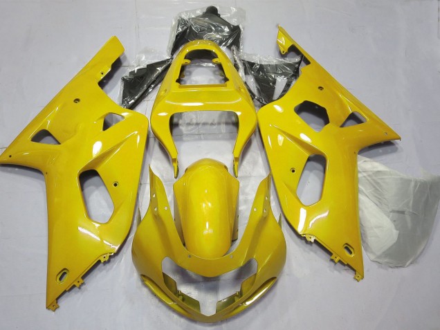 2001-2003 Suzuki GSXR 600 / GSXR 750 Motorcycle Fairings - Yellow Canada