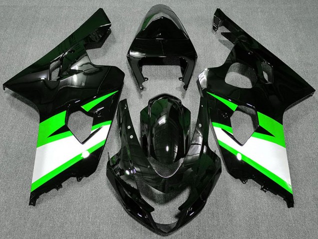 2004-2005 Suzuki GSXR 600 / GSXR 750 Motorcycle Fairings - Glossy Black Green White Canada