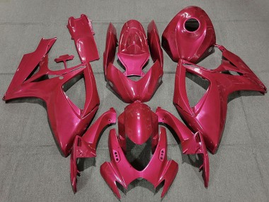 2011-2024 Suzuki GSXR 600 / GSXR 750 Motorcycle Fairings - Pearl Pink Canada