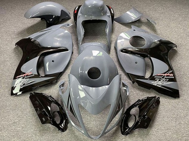 2008-2020 Suzuki GSXR 1300 Motorcycle Fairings - Nardo Grey Black Canada
