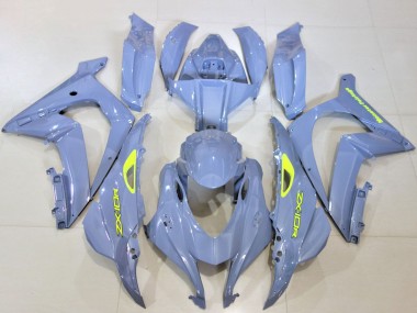 2016-2020 Kawasaki ZX10R Motorcycle Fairings - Light Blue Yellow Canada
