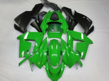 2004-2005 Kawasaki ZX10R Motorcycle Fairings - Glossy Green Black Canada