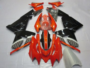 2004-2005 Kawasaki ZX10R Motorcycle Fairings - Red Black Canada