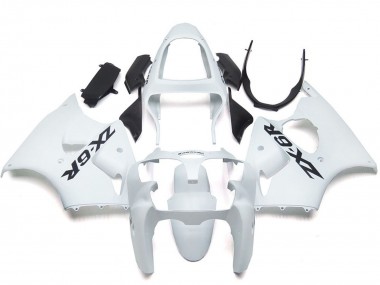 2000-2002 Kawasaki ZX6R Motorcycle Fairings - Glossy White Canada