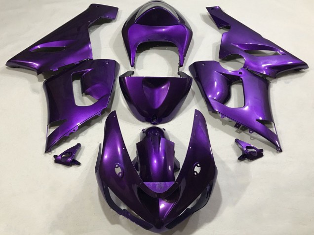 2005-2006 Kawasaki ZX6R Motorcycle Fairings - Purple Canada