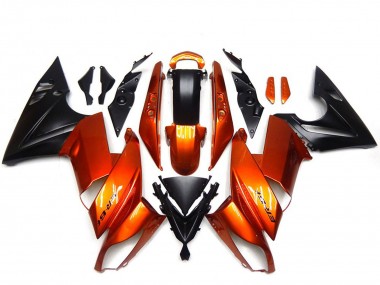 2009-2011 Kawasaki Ninja 650R Motorcycle Fairings - Orange Black Canada