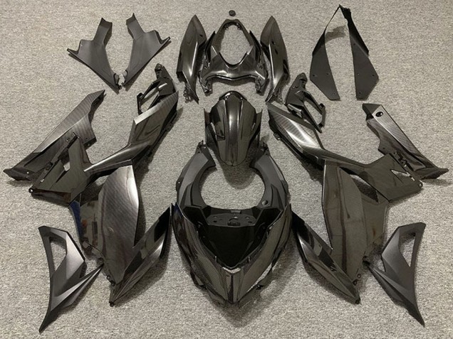 2018-2024 Kawasaki Ninja 400 Motorcycle Fairings - Carbon Fiber Style Canada