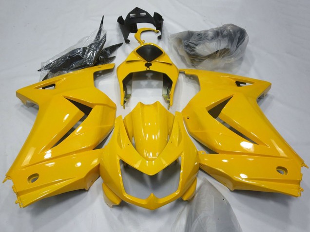 2008-2012 Kawasaki Ninja 250 Motorcycle Fairings - Yellow Canada