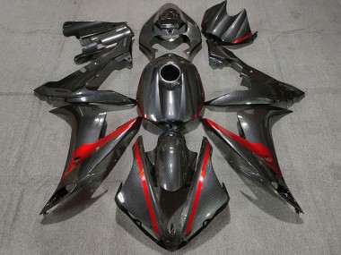 2004-2006 Yamaha R1 Motorcycle Fairings - Carbon Fiber Style Red Canada