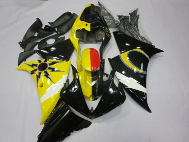 2012-2014 Yamaha R1 Motorcycle Fairings - Yellow Black Red Canada