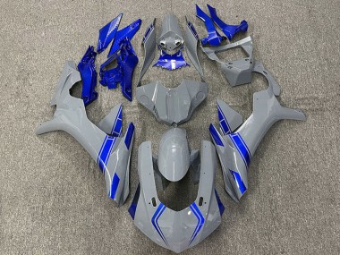 2015-2019 Yamaha R1 Motorcycle Fairings - Nardo Grey Blue Canada