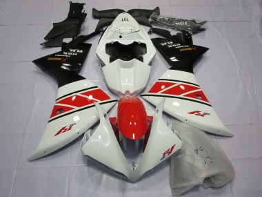 2012-2014 Yamaha R1 Motorcycle Fairings - White Red Black Canada