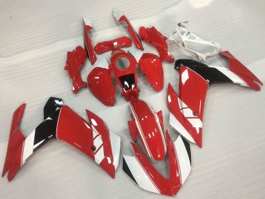 2015-2018 Yamaha R3 Motorcycle Fairing - Red White Glossy Black Canada