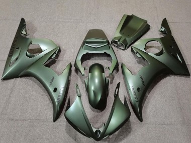 2003-2004 Yamaha R6 Motorcycle Fairings - Army Green Canada