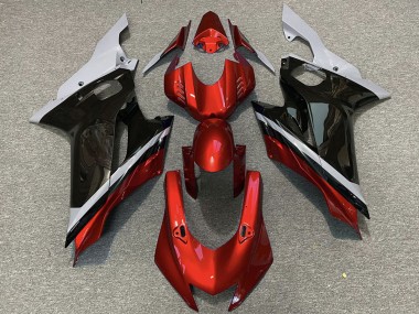 2017-2023 Yamaha R6 Motorcycle Fairings - Grey Red Glossy Black Canada