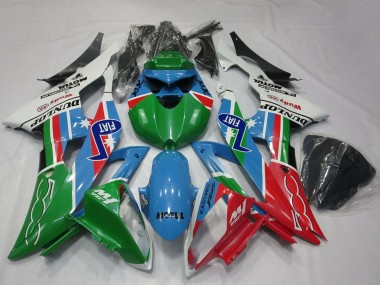 2008-2016 Yamaha R6 Motorcycle Fairings - White Light Blue Green Red Fiat Dunlop Michelin Motul Canada