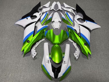 2017-2023 Yamaha R6 Motorcycle Fairings - White Blue Green Canada
