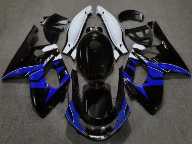 1996-2007 Yamaha YZF600R Thundercat Motorcycle Fairings - Glossy Black Blue White Canada