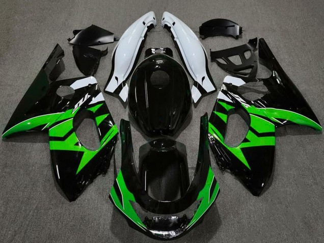 1996-2007 Yamaha YZF600R Thundercat Motorcycle Fairings - Glossy Black Green White Canada